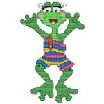(image for) Funny Frog Swimsuit